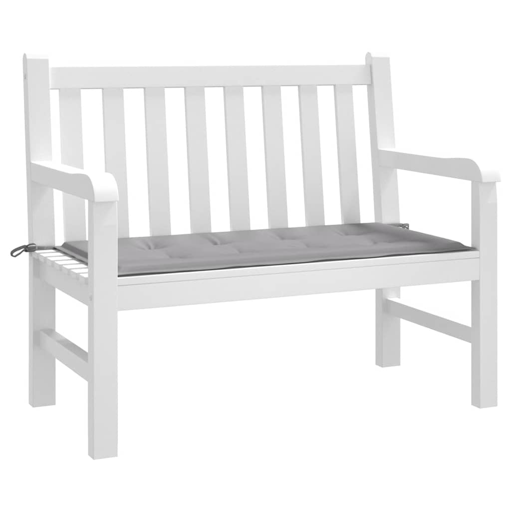 hynde til havebænk 100x50x3 cm oxfordstof grå