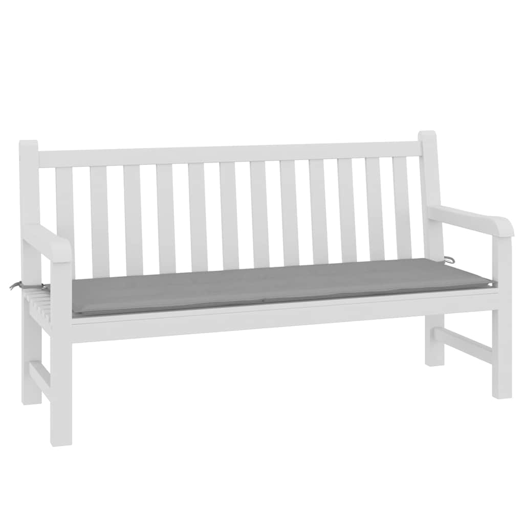 hynde til havebænk 150x50x3 cm stof grå