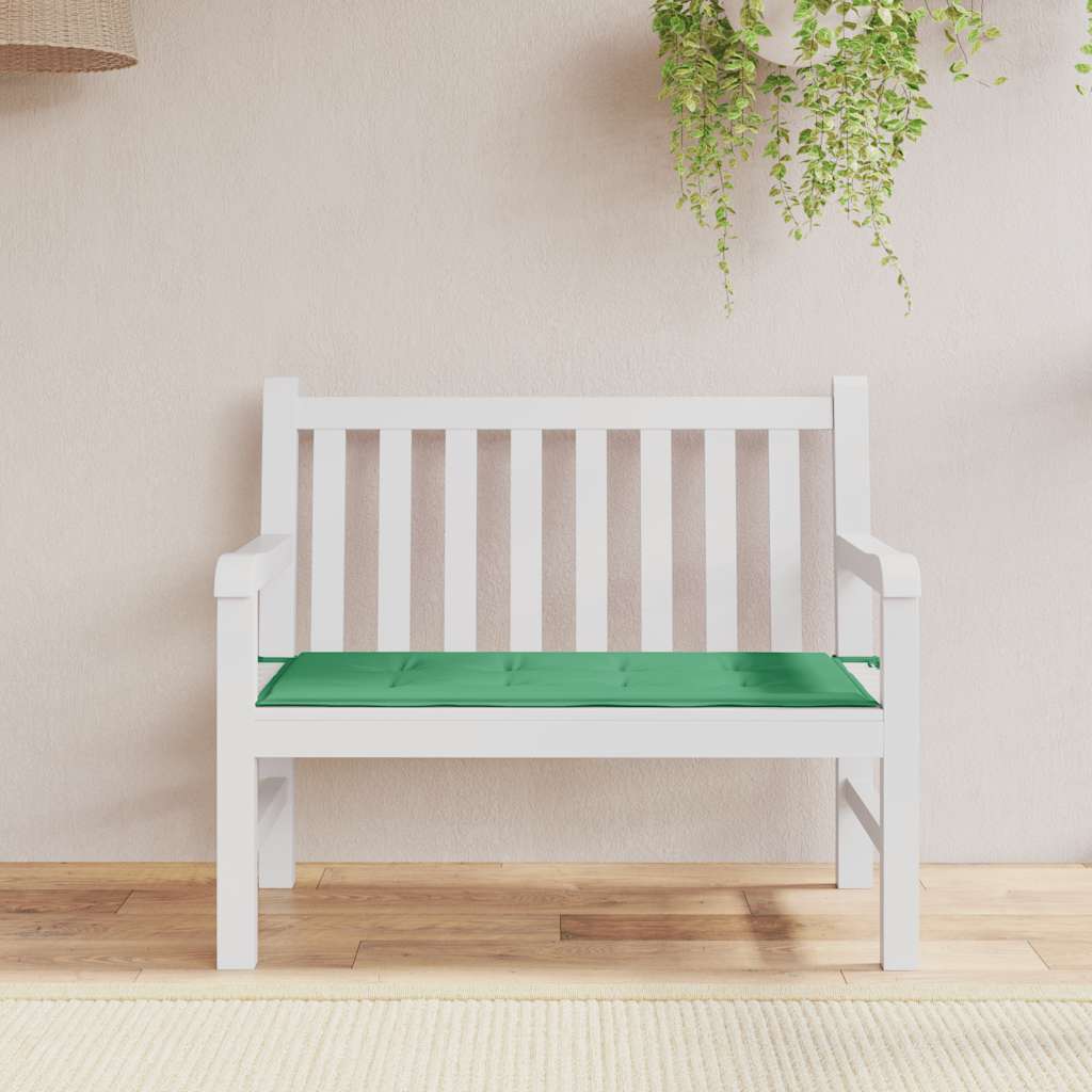 hynde til havebænk 120x50x3 cm oxfordstof grøn
