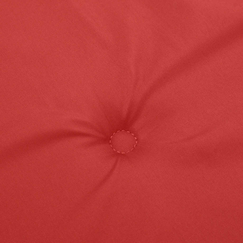 hynde til havebænk 100x50x3 cm oxfordstof rød