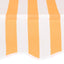 foldemarkise manuel betjening 150 cm stribet orange og hvid