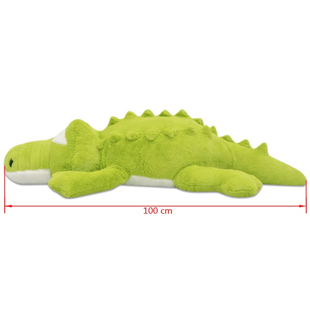 plysdyr krokodille XXL 100 cm