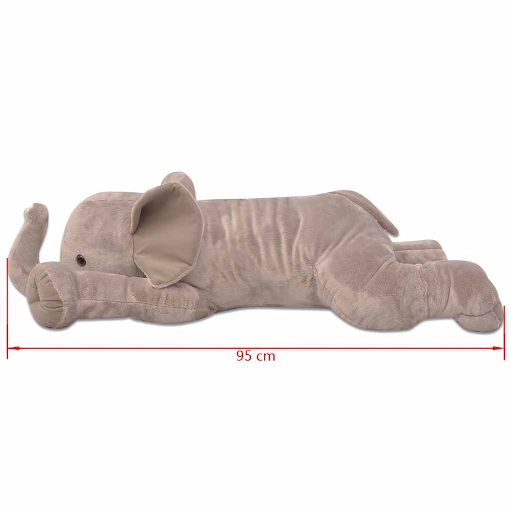 plysdyr elefant XXL 95 cm