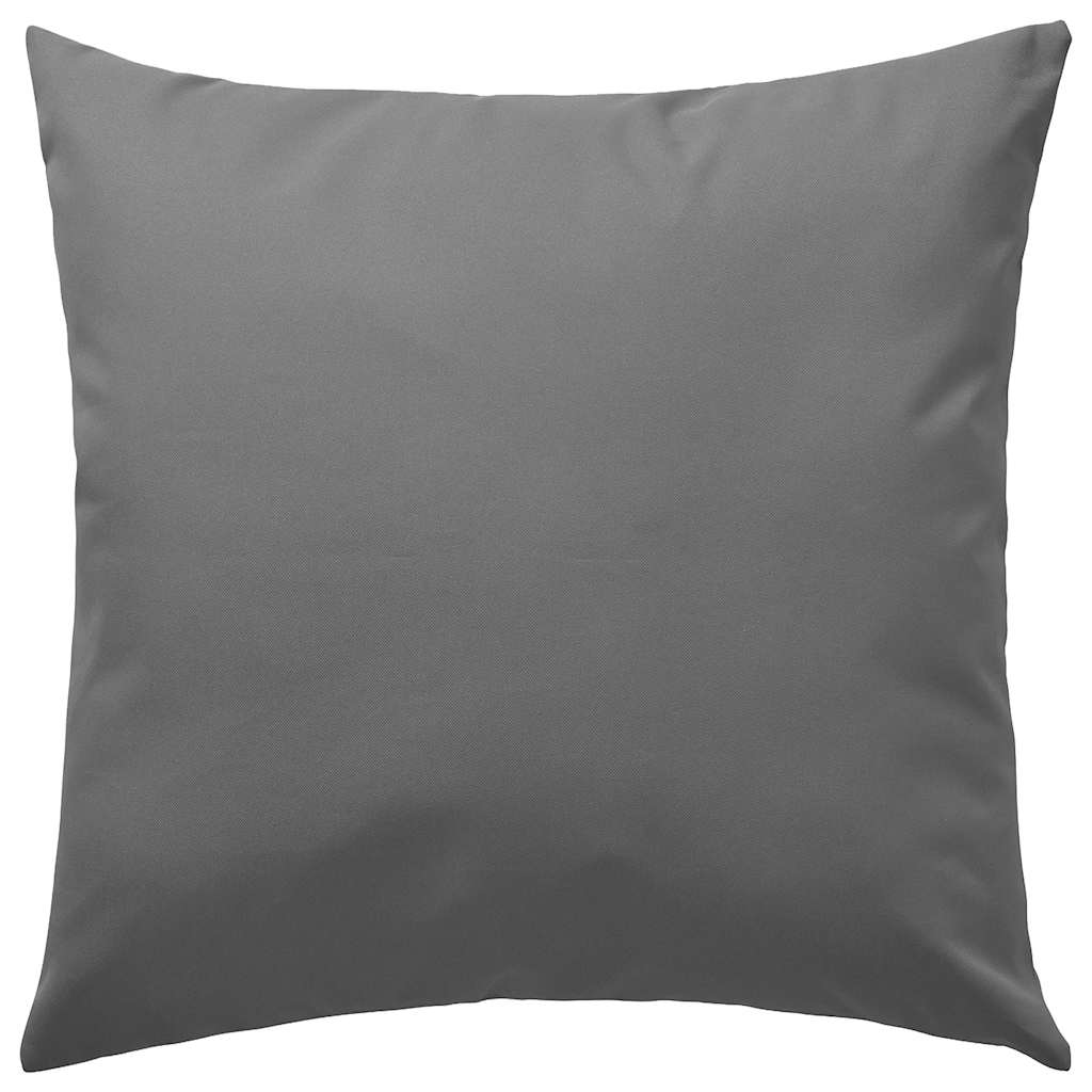 udendørspuder 2 stk. 45 x 45 cm grå
