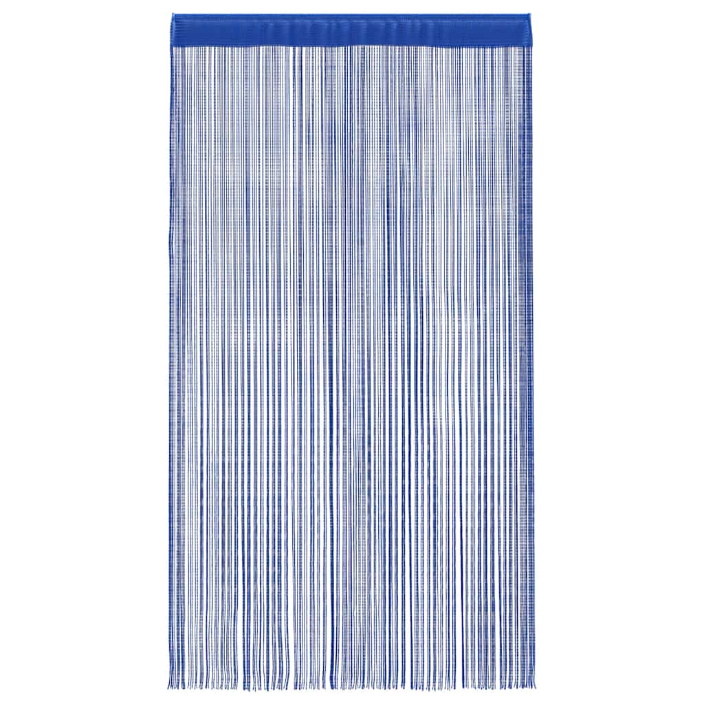 trådgardiner 2 stk. 140 x 250 cm blå