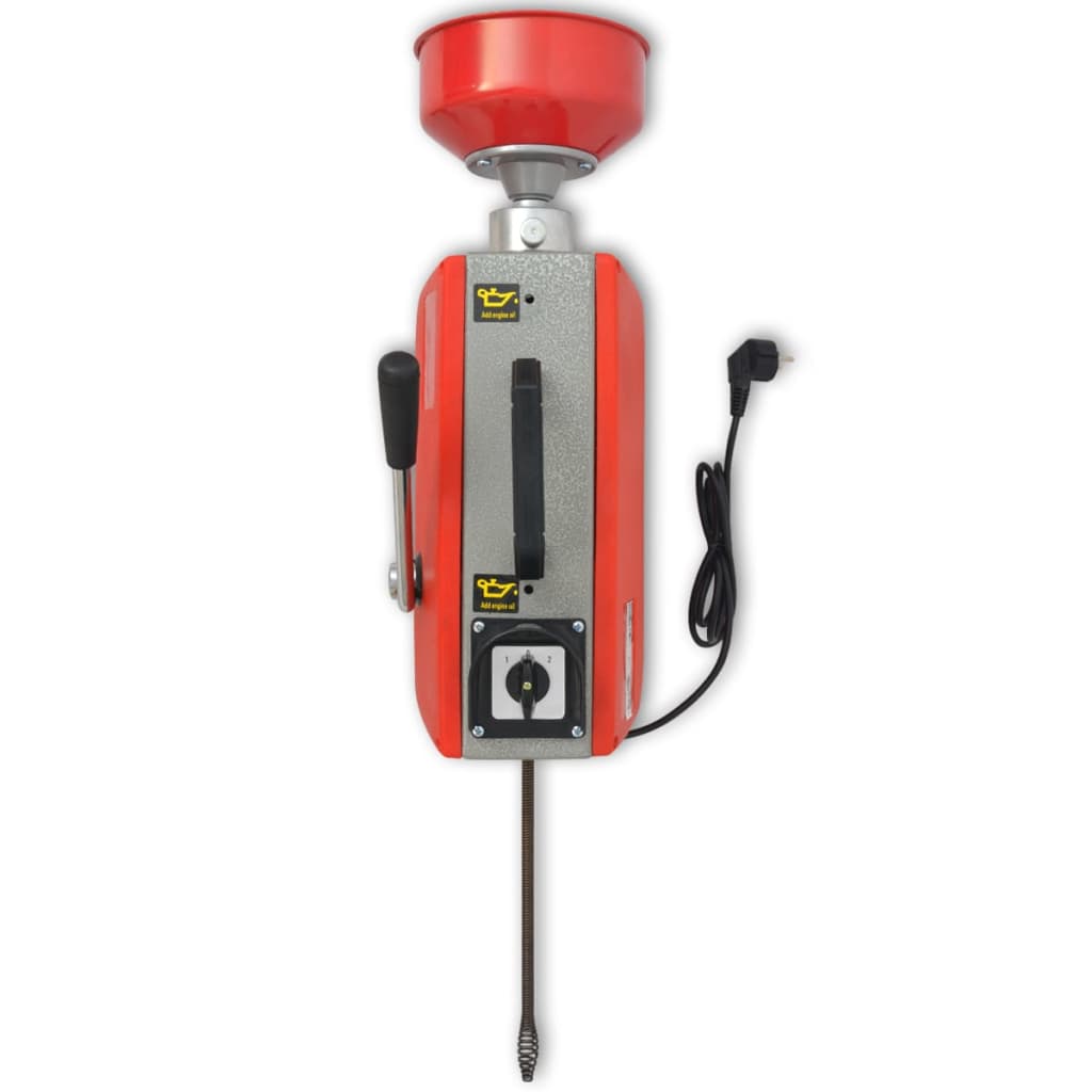 afløbsrensemaskine 250 W 15m x 16mm 4,5m x 9,5mm