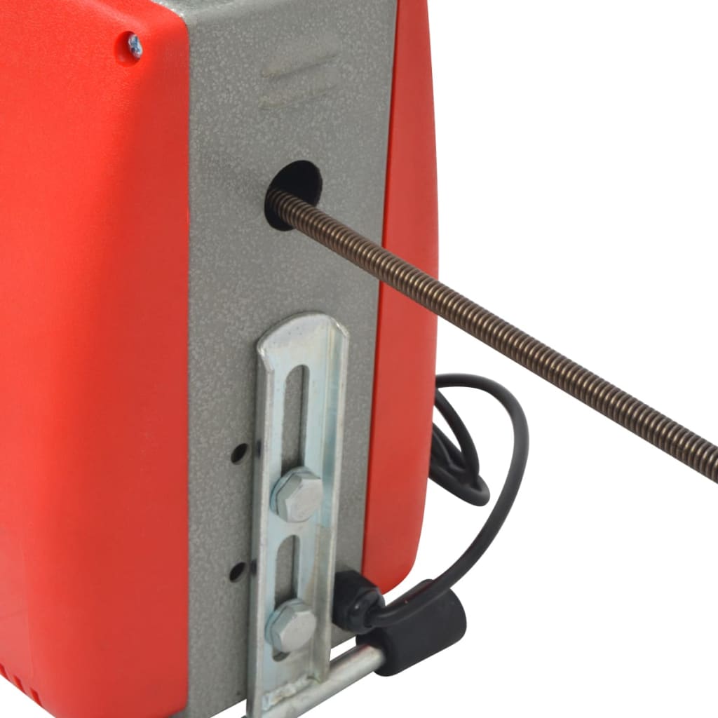 afløbsrensemaskine 250 W 15m x 16mm 4,5m x 9,5mm