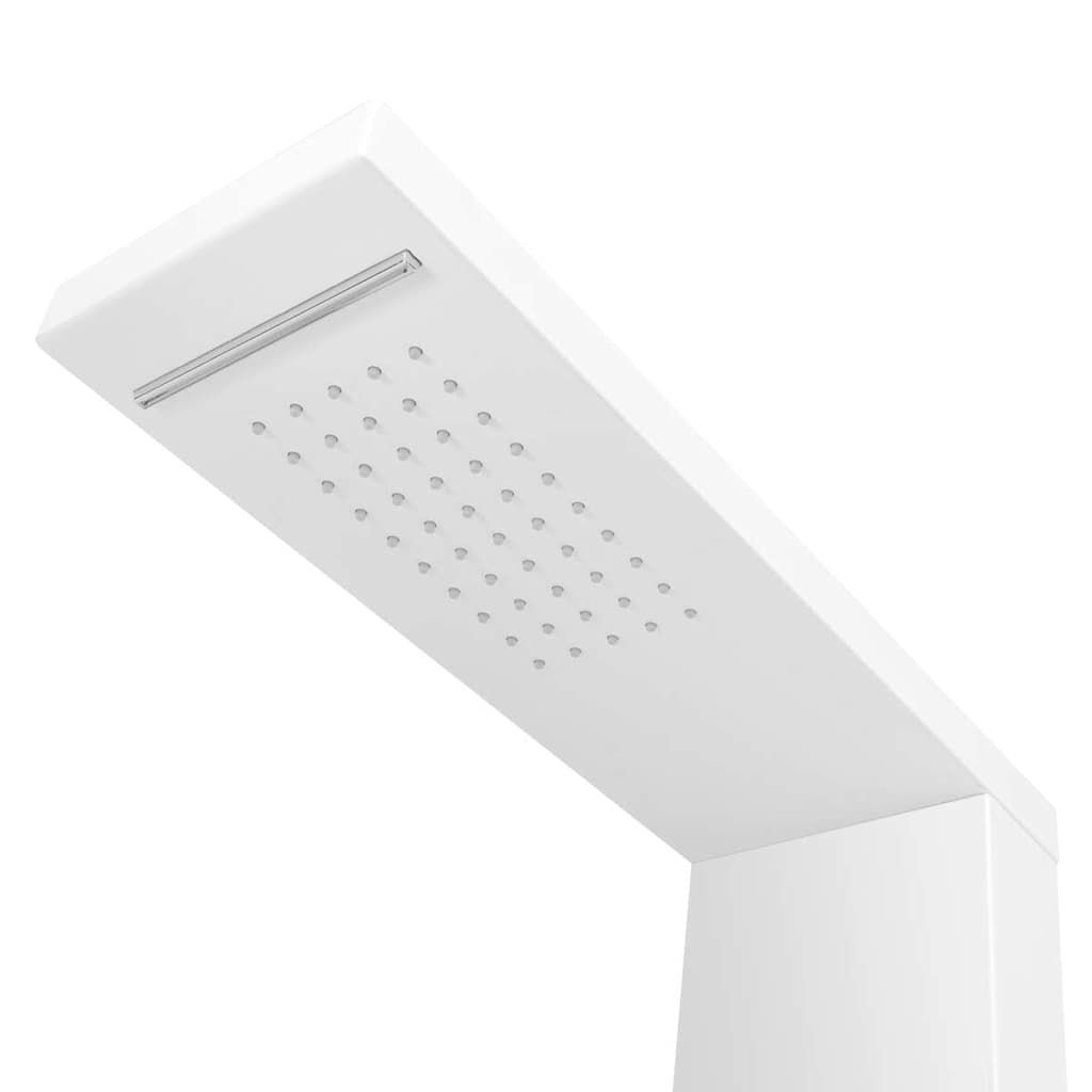 bruserpanelsystem aluminium mat hvid