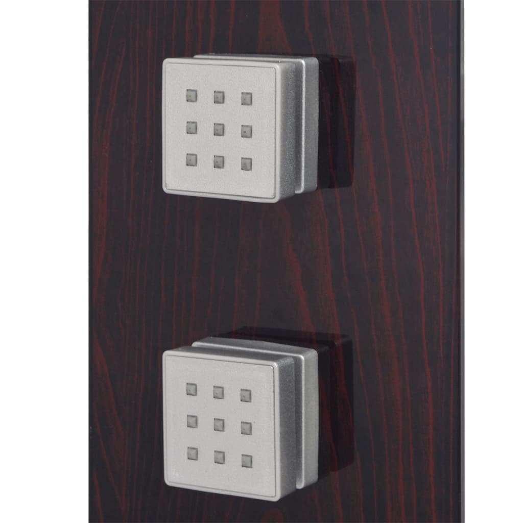 bruserpanelsystem glas brun