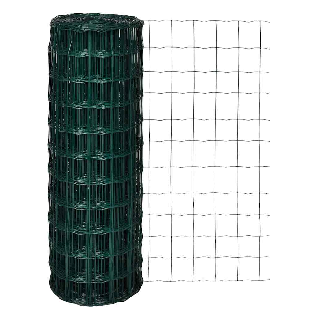 Trådhegn PVC-belagt jern Grøn