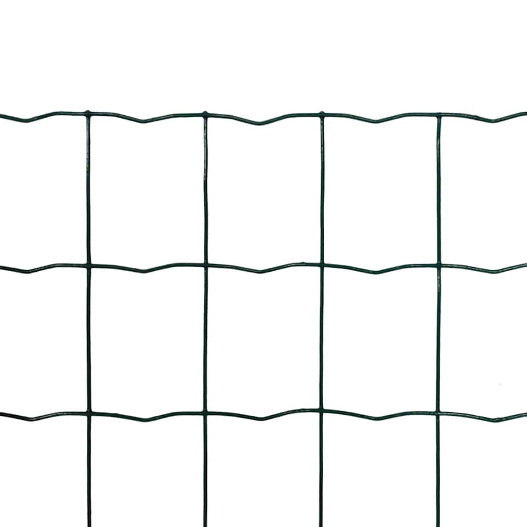 Trådhegn PVC-belagt jern Grøn