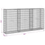 gabionkurv 200 x 30 x 100 cm galvaniseret stål