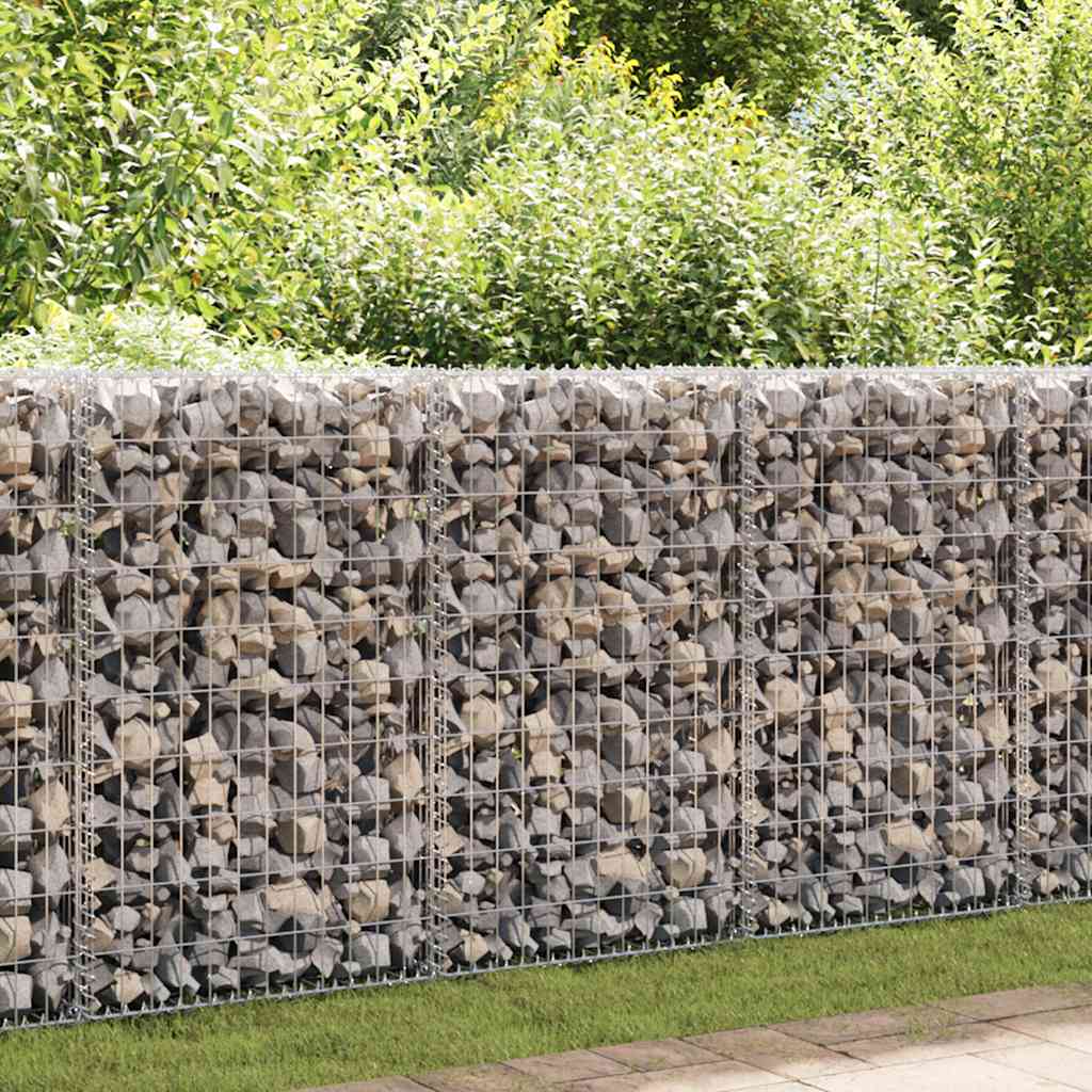 gabionkurv 200 x 30 x 100 cm galvaniseret stål