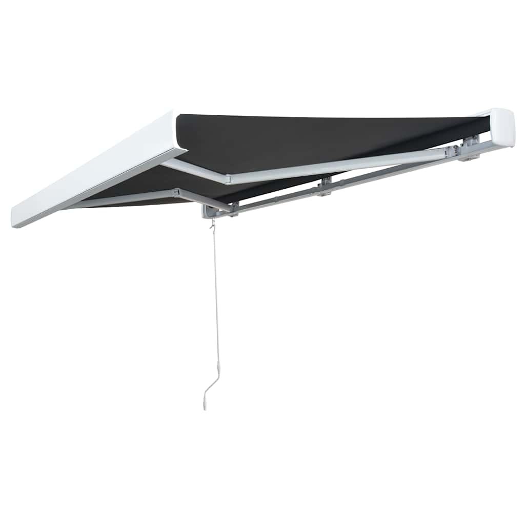 Markiseramme Hvid 350 x 250 cm Aluminium