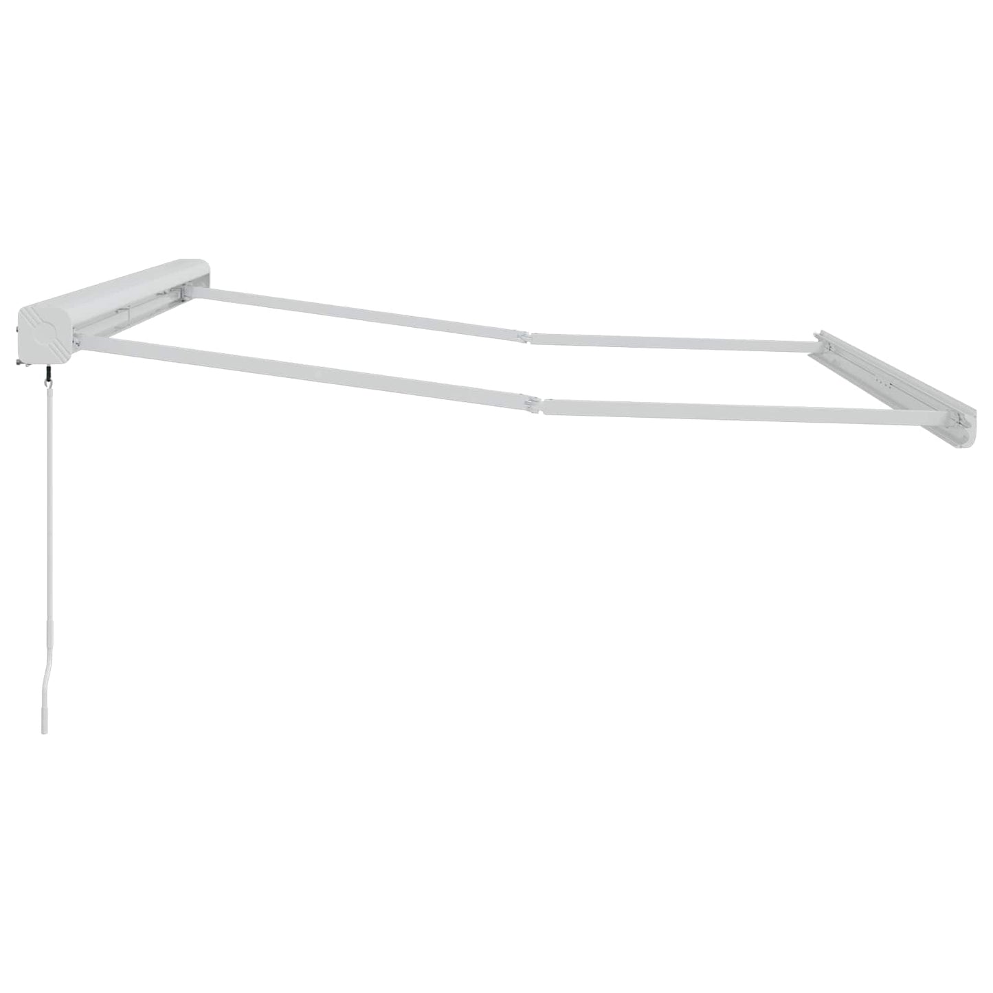 Markiseramme Hvid 350 x 250 cm Aluminium