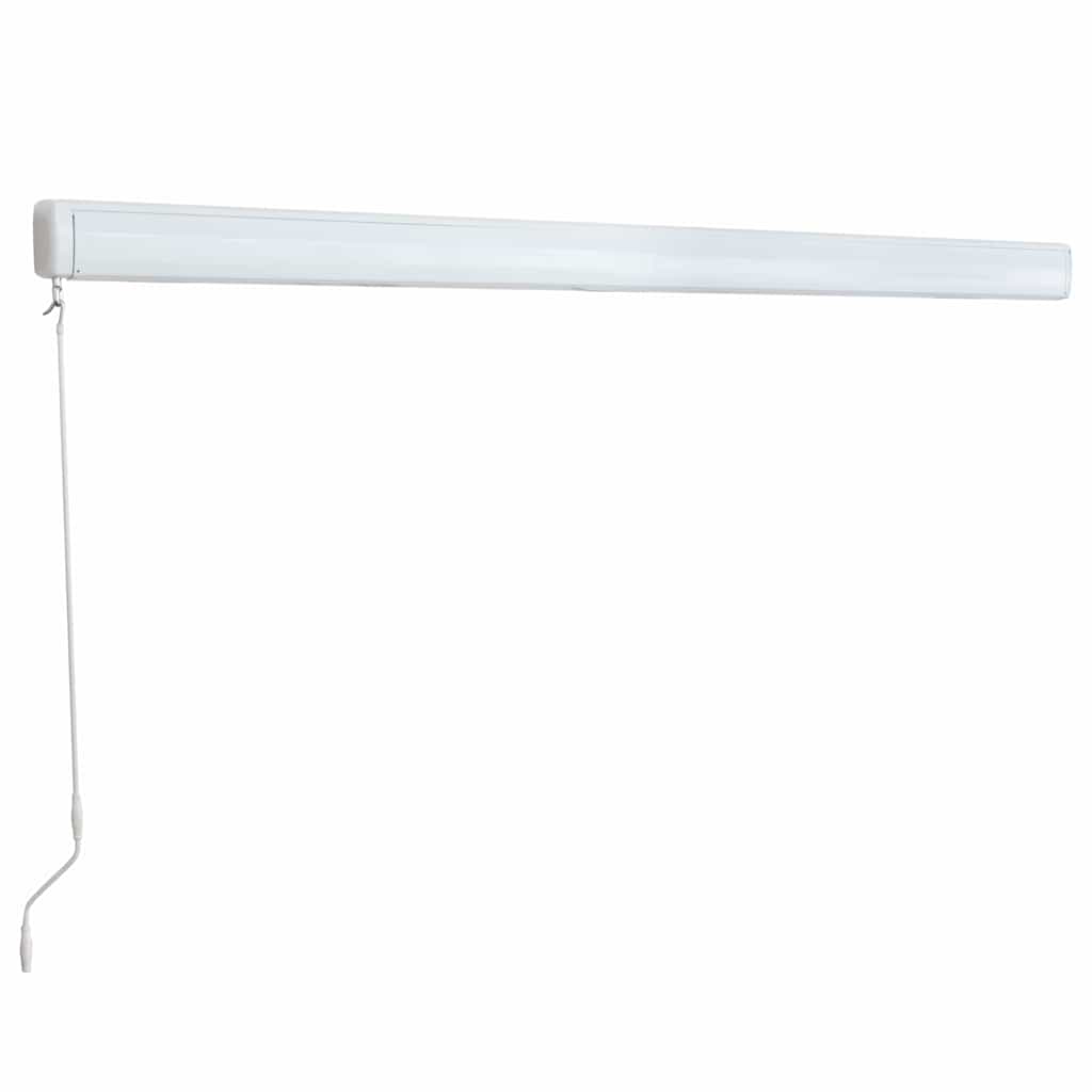 Udtrækkelig markise Sort 400 × 300 cm Aluminium