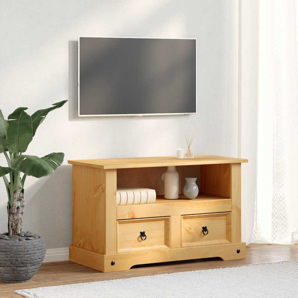 tv-møbel Corona-serien 91x43x56 cm mexicansk fyrretræ