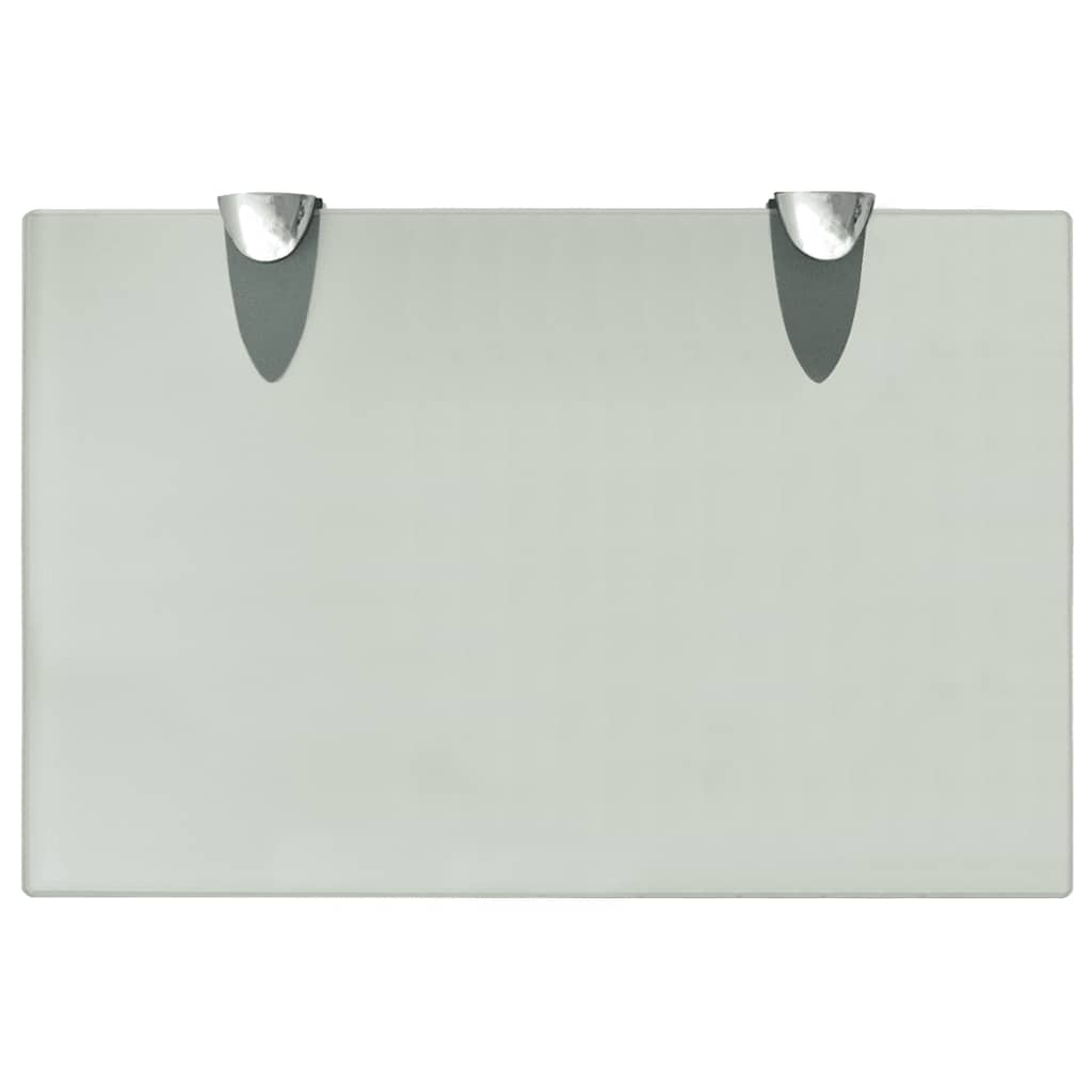 svævehylde glas 30x20 cm 8 mm