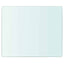 hylde glaspanel klar 30x25 cm