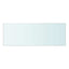 hylde glaspanel klar 40x12 cm