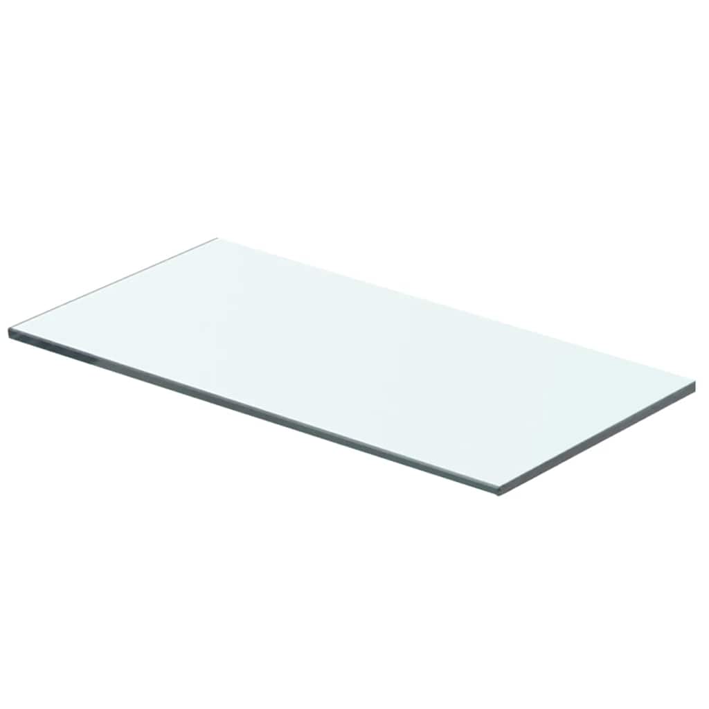 hylde glaspanel klar 40x15 cm