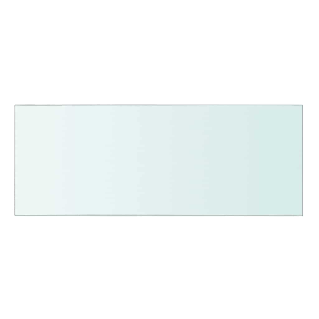 hylde glaspanel klar 40x15 cm