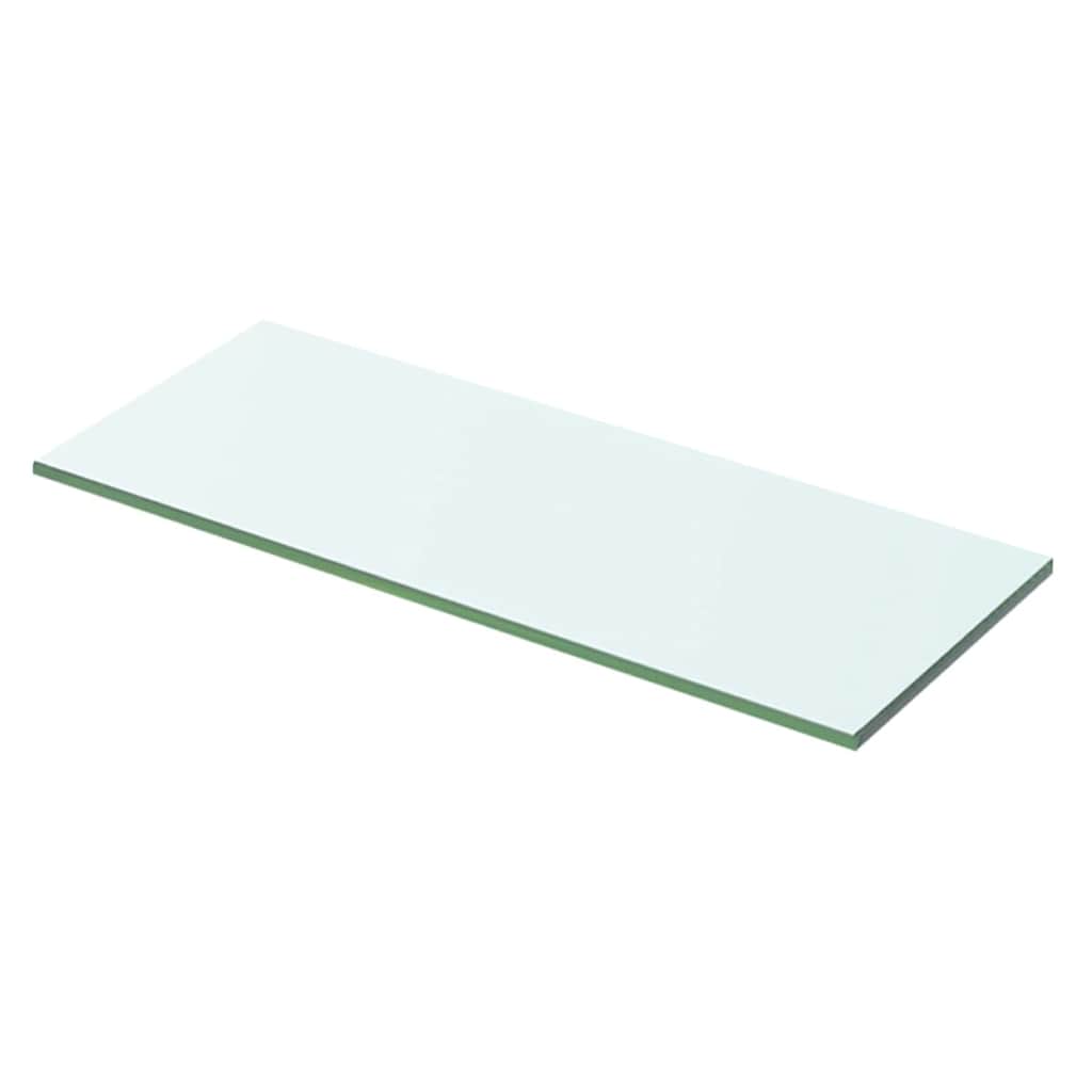hylde glaspanel klar 50x15 cm