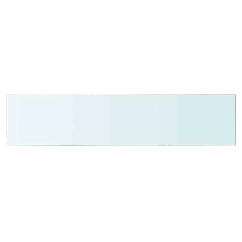 hylde glaspanel klar 60x12 cm