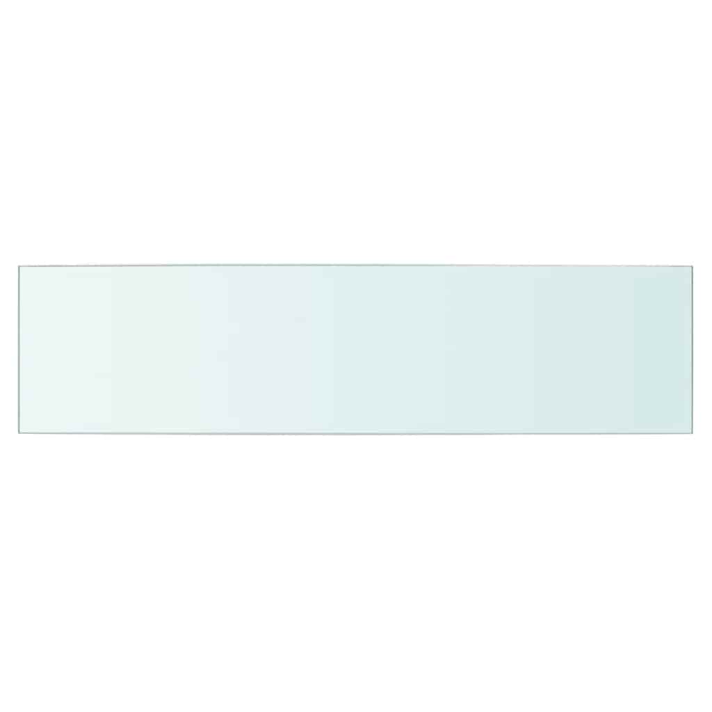 hylde glaspanel klar 60x15 cm