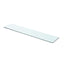 hylde glaspanel klar 70x15 cm