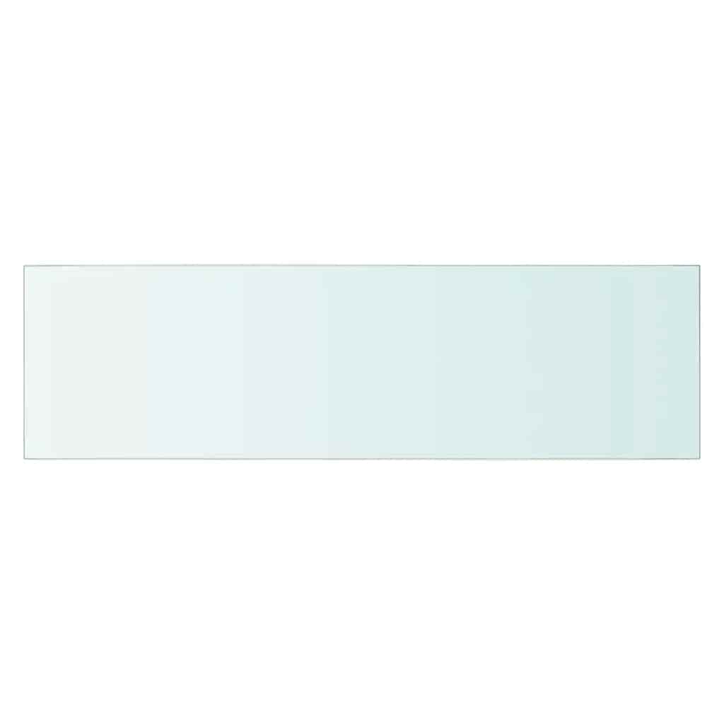 hylde glaspanel klar 70x20 cm