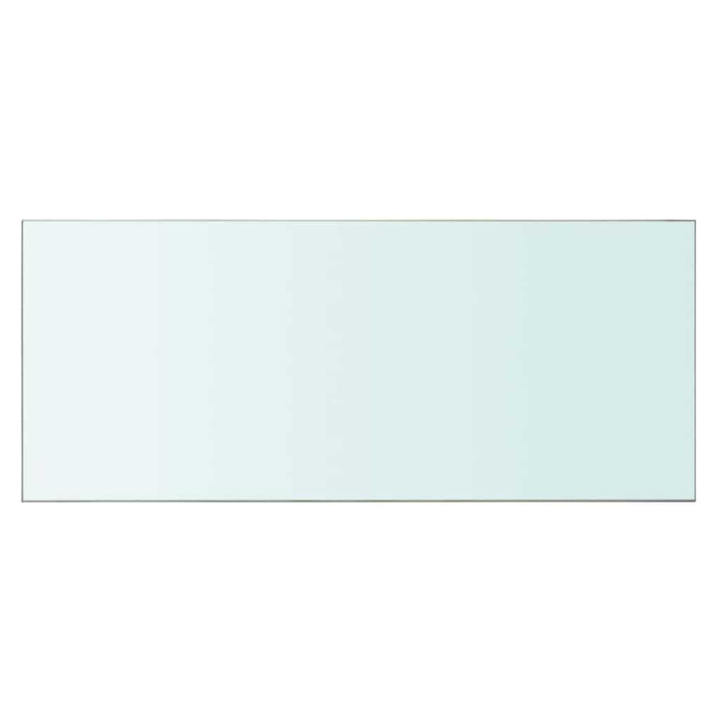 hylde glaspanel klar 70x30 cm