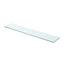 hylde glaspanel klar 80x15 cm