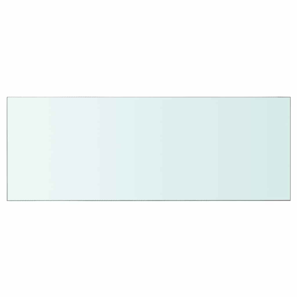 glashyldepanel gennemsigtig 80x30 cm
