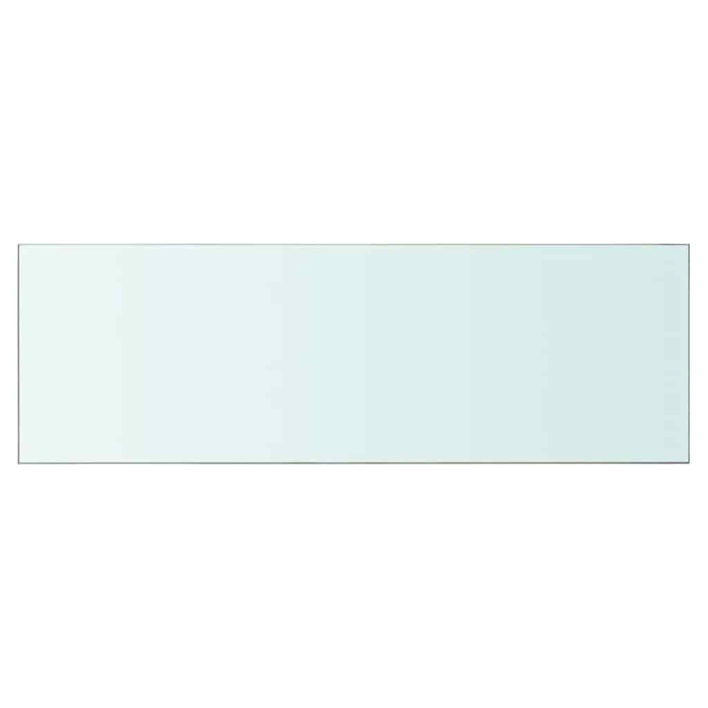 hylde glaspanel klar 90x30 cm
