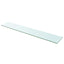 hylde glaspanel klar 110x20 cm