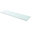 hylde glaspanel klar 110x30 cm