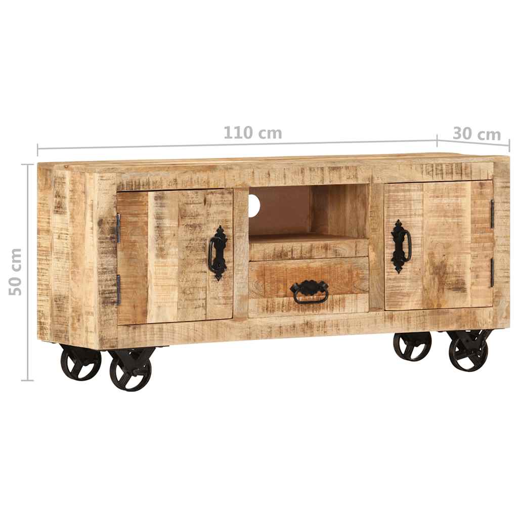 tv-skab 110x30x50 cm ru mangotræ