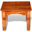 sofabord 60x60x45 cm massivt træ