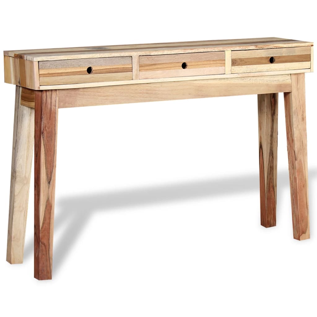 konsolbord massivt genbrugstræ