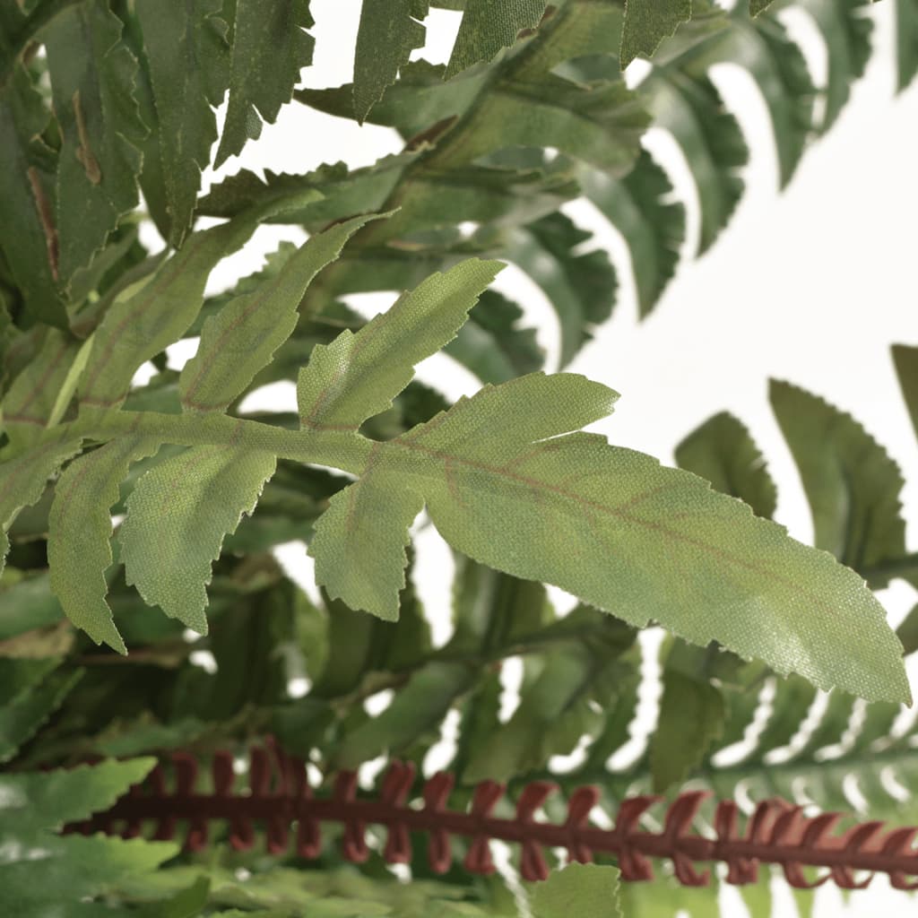 kunstig bregneplante med urtepotte 50 cm grøn
