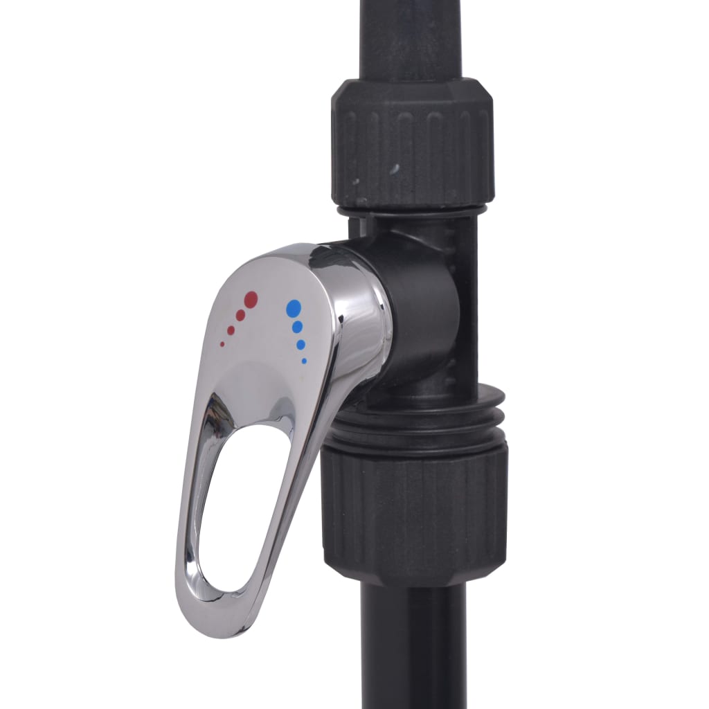 solopvarmet bruser 20 l aluminium HDPE