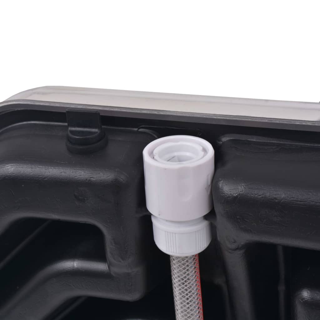 solopvarmet bruser 20 l aluminium HDPE