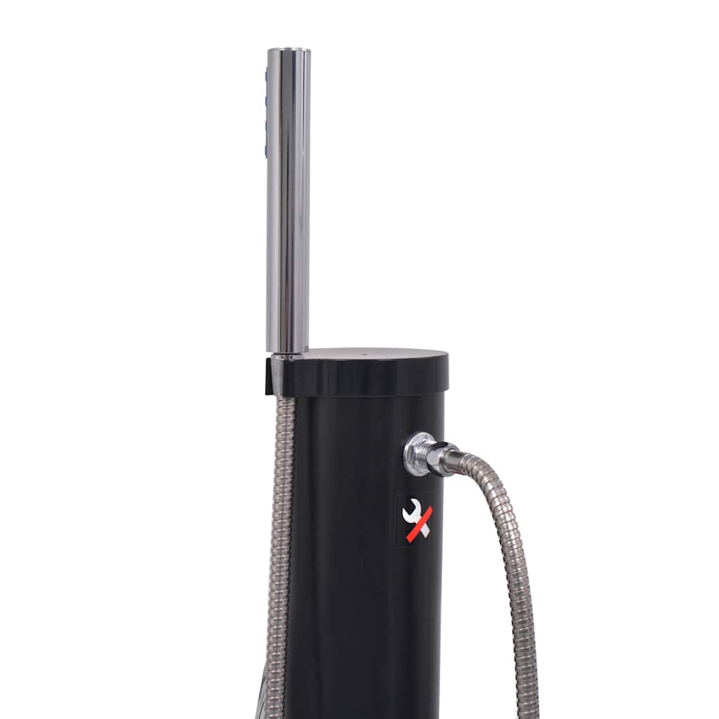 solopvarmet bruser 8 l PVC stål