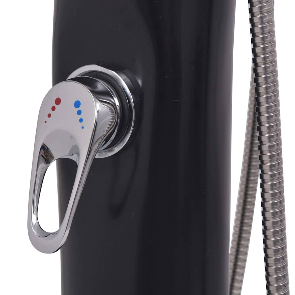 solopvarmet bruser 8 l PVC stål