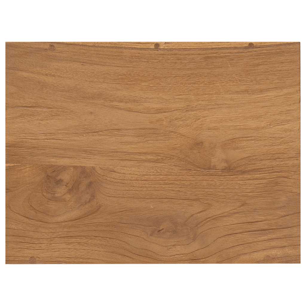 sengebord 40x30x50 cm massivt teaktræ