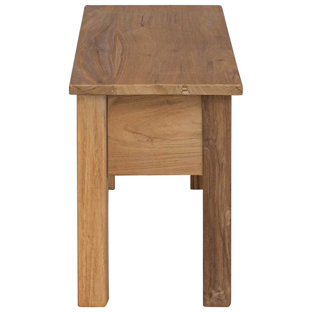 entrébænk 90x30x40 cm massivt teaktræ