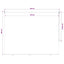 udendørs rullegardin 145 (B) x 140 (H) cm beige
