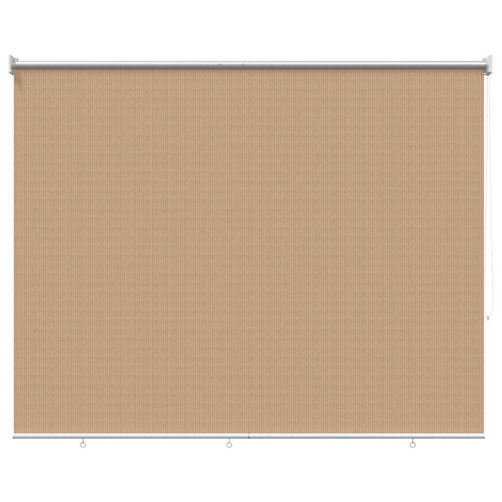 udendørs rullegardin 185 (B) x 140 (H) cm beige