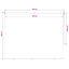 udendørs rullegardin 125 (B) x 140 (H) cm cremefarvet
